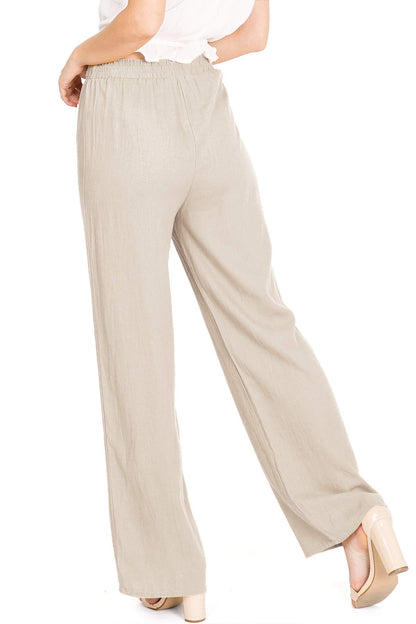 Sandy Shores Linen Pants