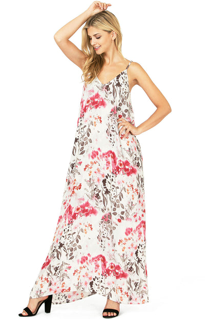 Mellow Floral Maxi Dress