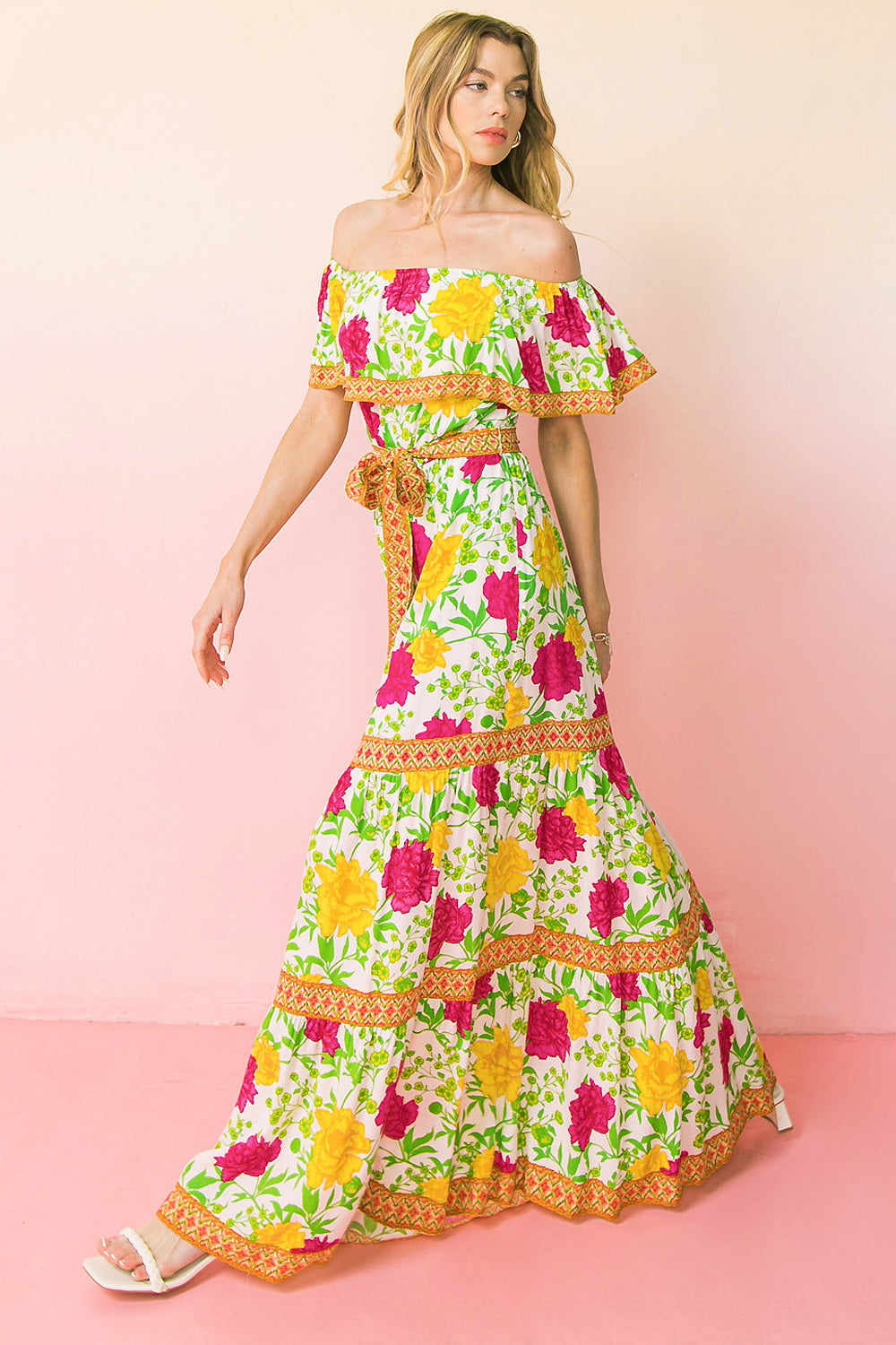 Georgia Floral Maxi Dress