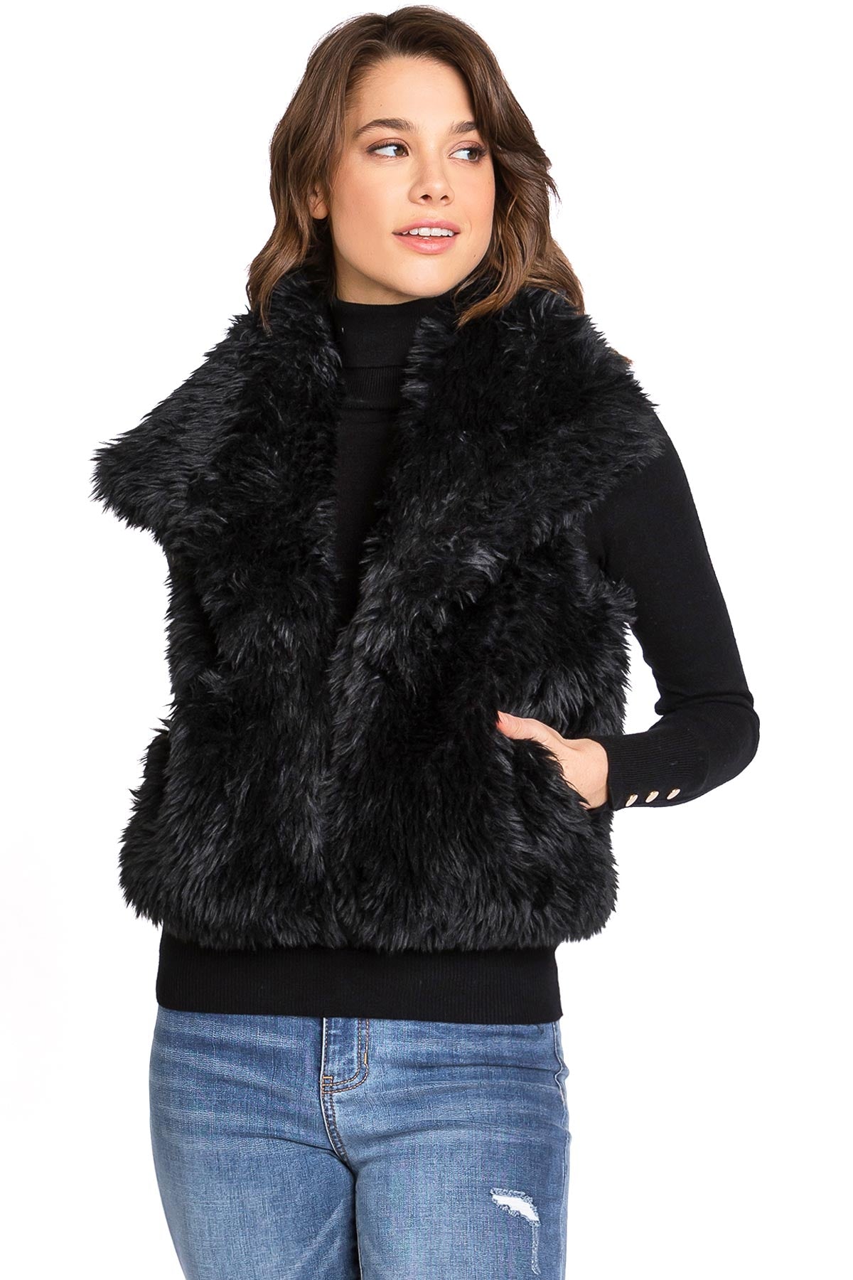 Luxe Faux Fur Vest