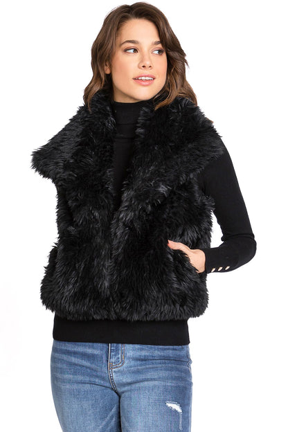 Luxe Faux Fur Vest