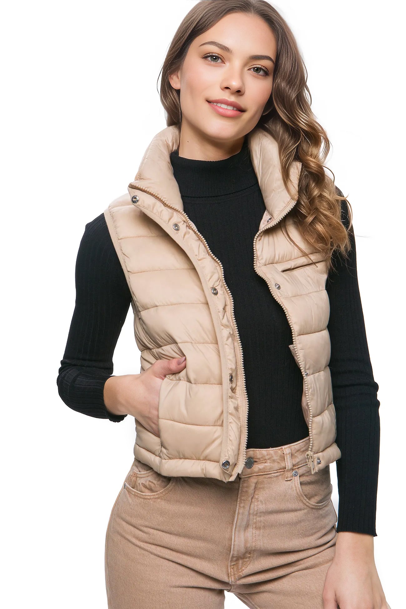 Micro Packable Puffer Vest