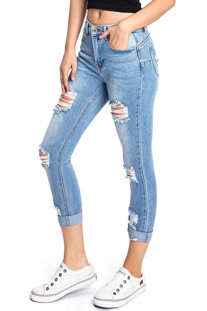 Element High Rise Capri Jeans