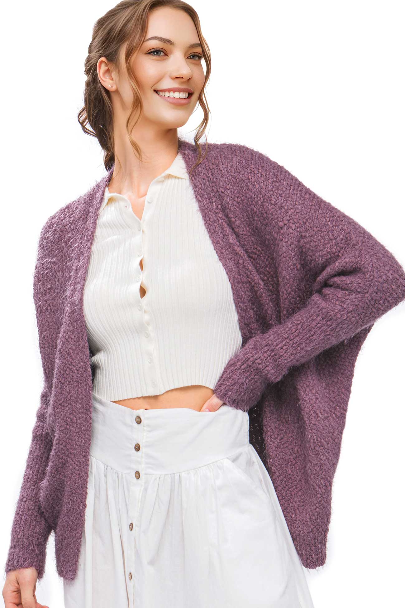 Eyelash Cardigan