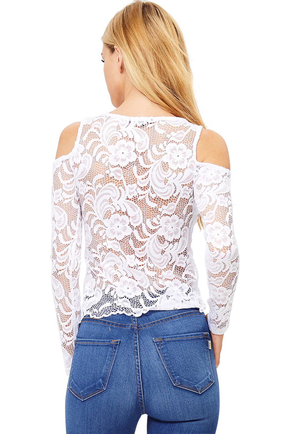 Lila Lace Top