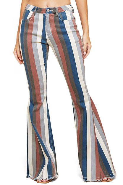 Retro Amplified Stripe Flares