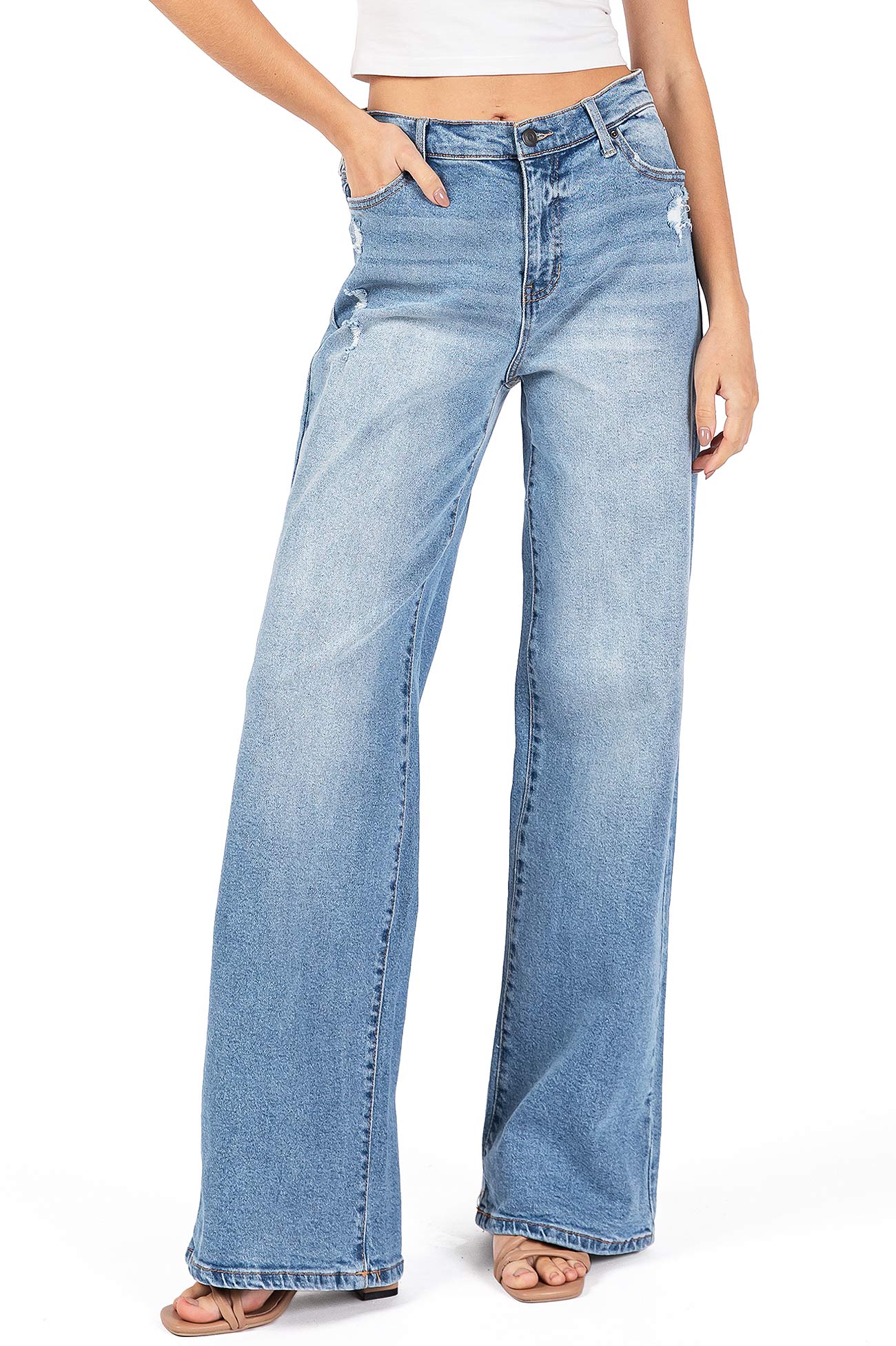 Bailey Wide Leg Jeans