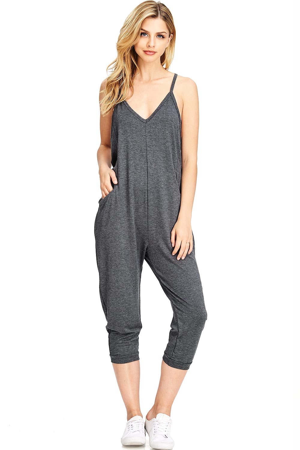 Solo Cropped Jumpsuit