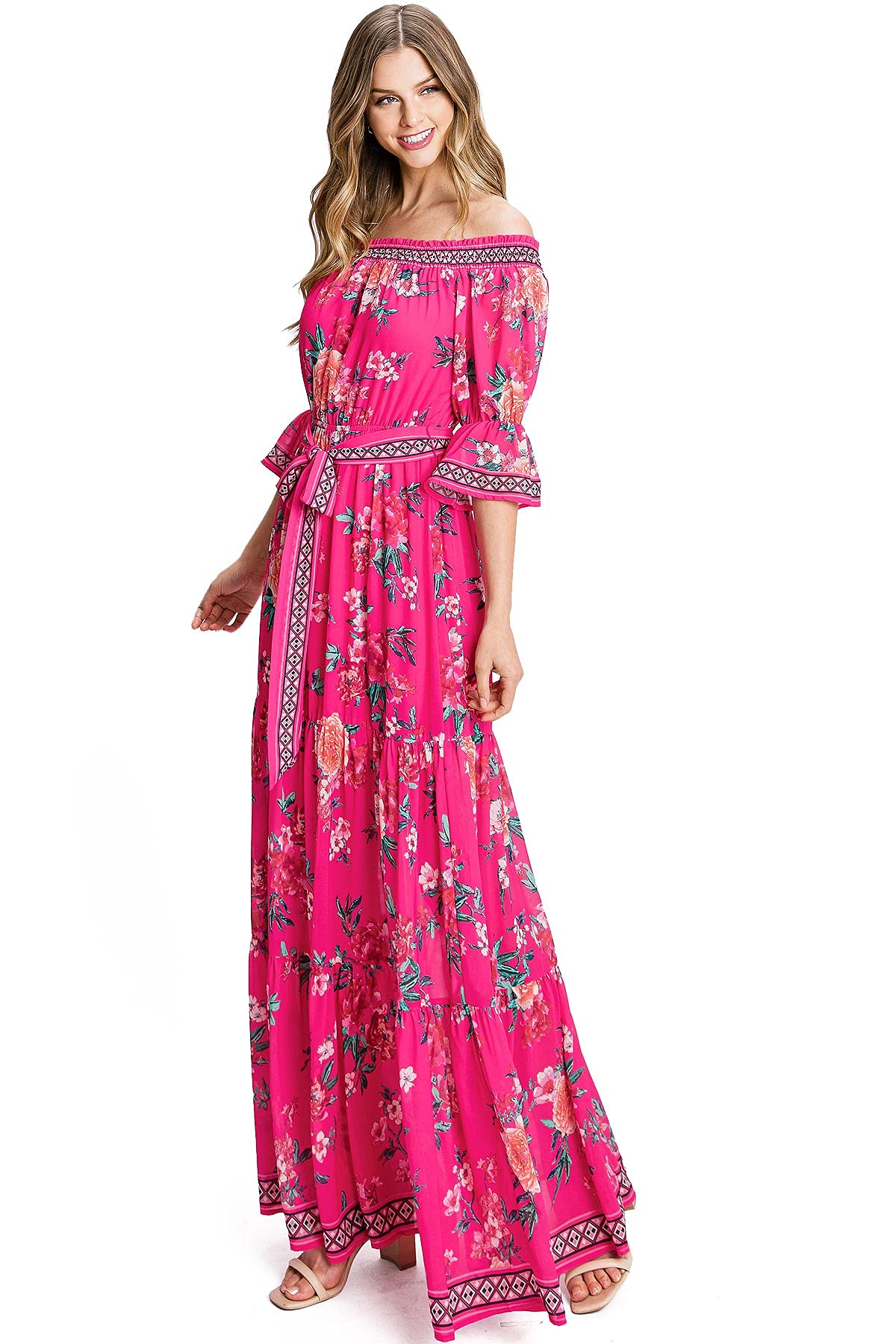 Haute Rose Maxi Dress