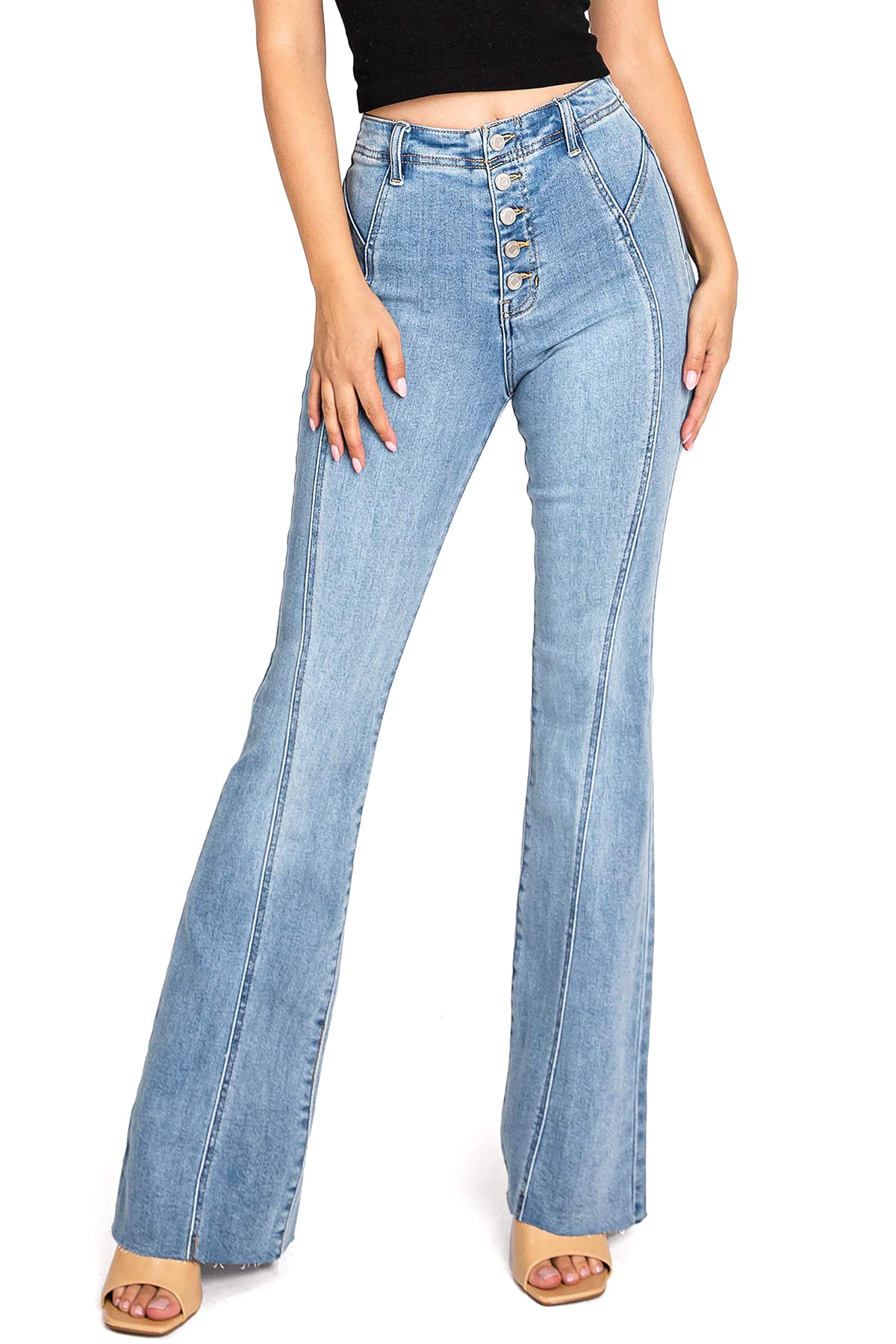 Juliet High Rise Flares