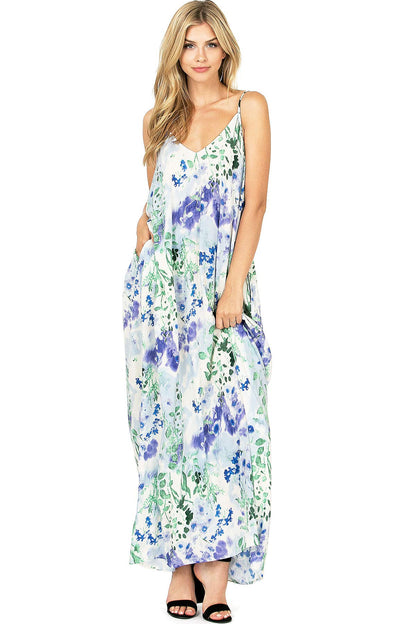 Mellow Floral Maxi Dress