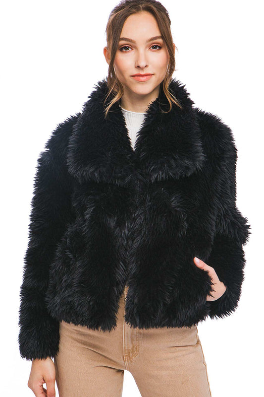 Luxe Faux Fur Coat
