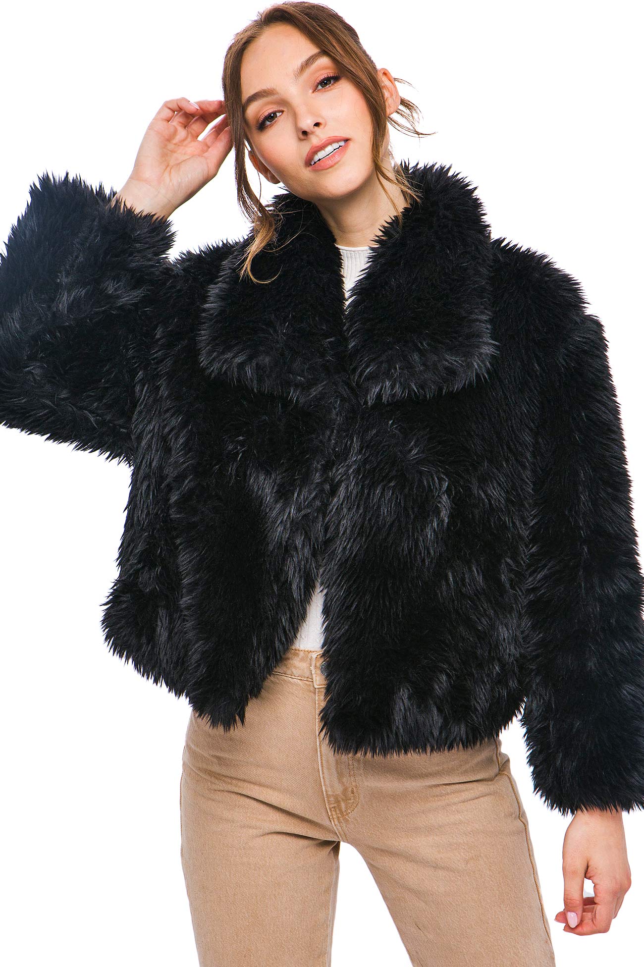Luxe Faux Fur Coat