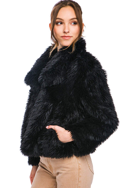 Luxe Faux Fur Coat