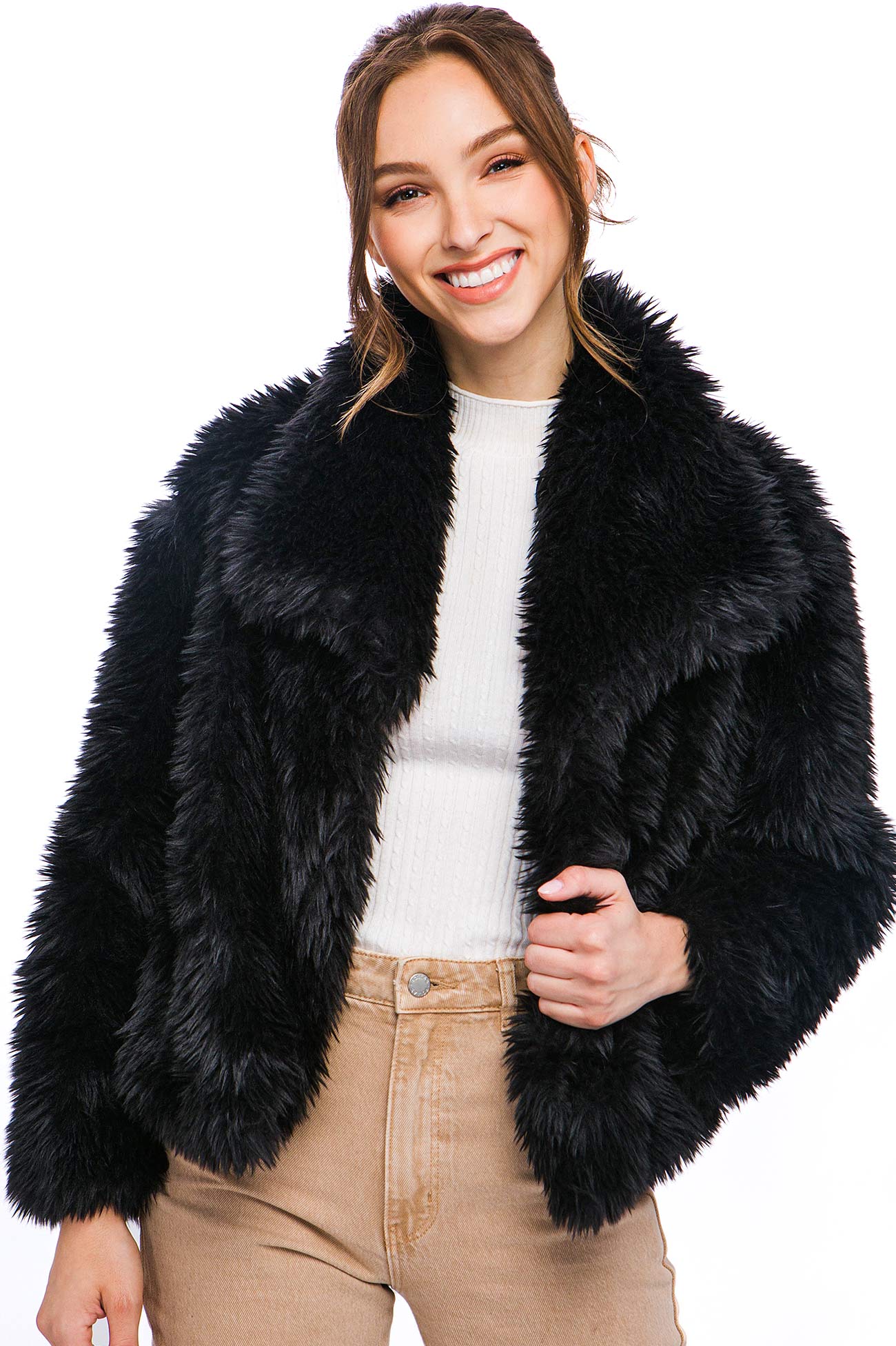 Luxe Faux Fur Coat