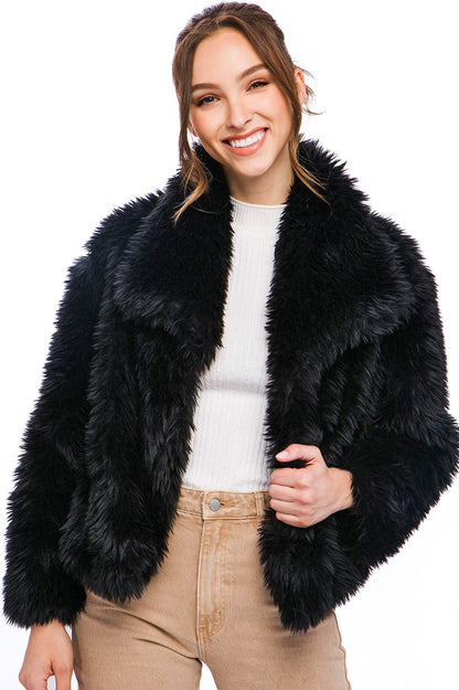 Luxe Faux Fur Coat