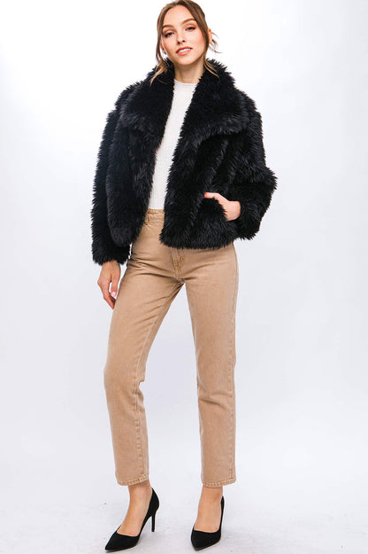 Luxe Faux Fur Coat