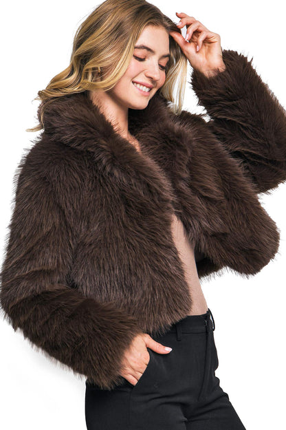Sofia Faux Fur Jacket