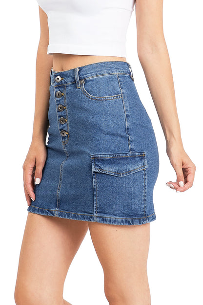 Cargo Rebel Mini Skirt