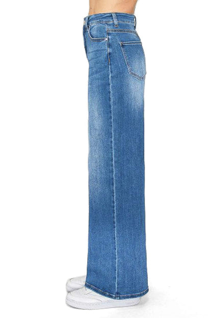 Classic Wide Leg Jeans