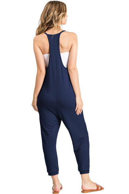 Solo Cropped Jumpsuit