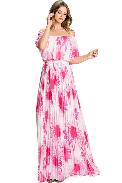 Floral Flash Maxi Dress