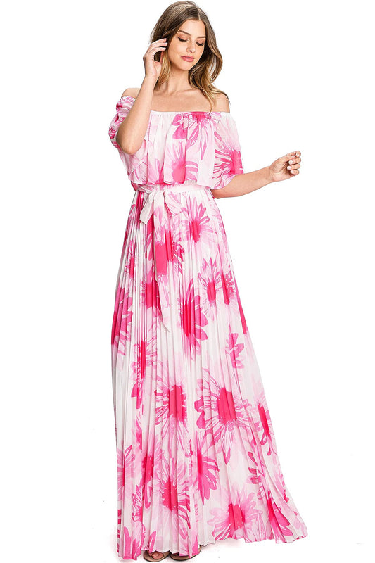 Floral Flash Maxi Dress