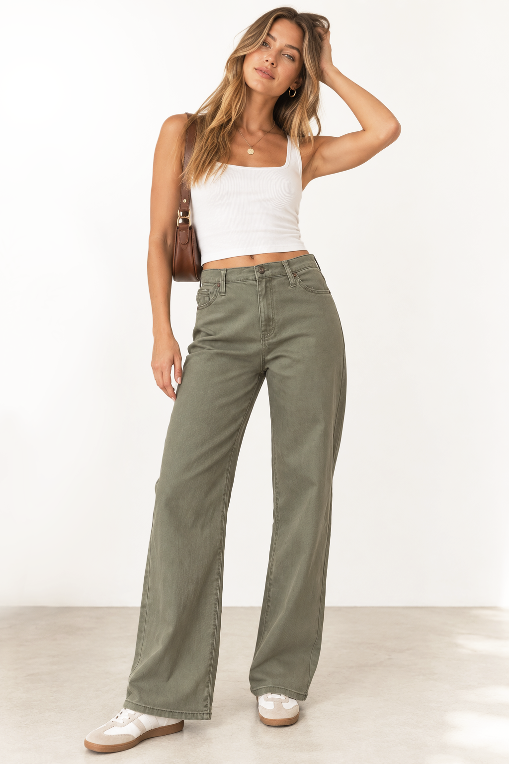 Daily Wide Leg Trousers