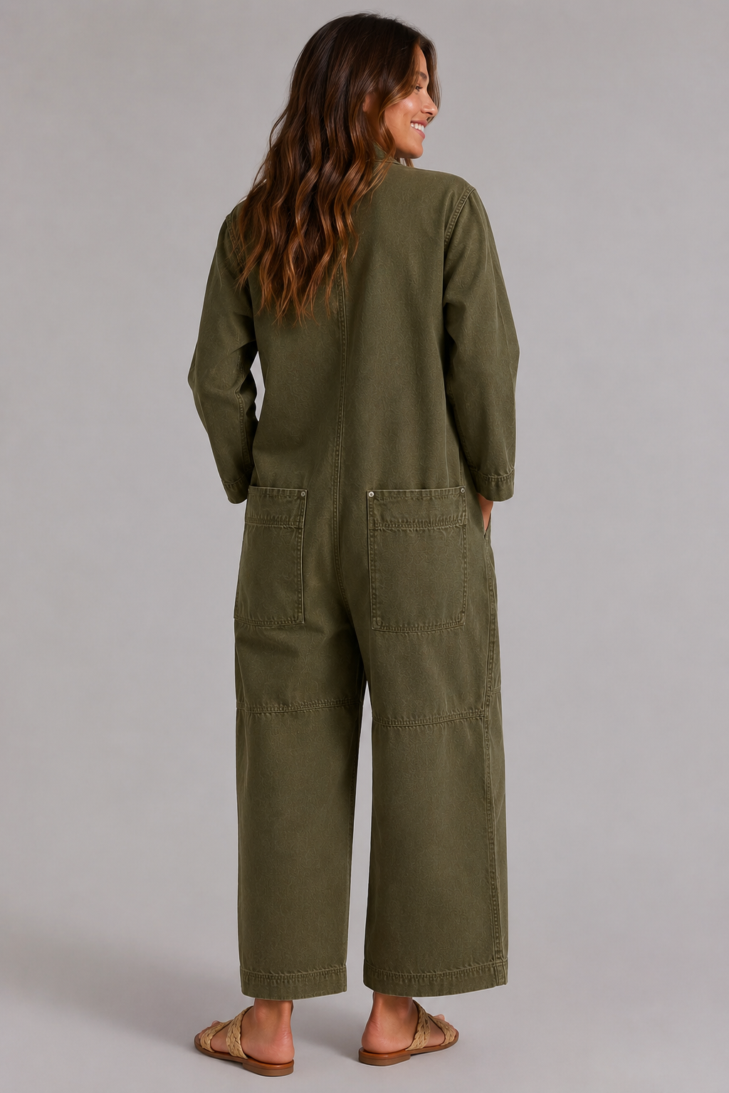 Lana Roux All Day Oversized Jumpsuit - Pink Ice