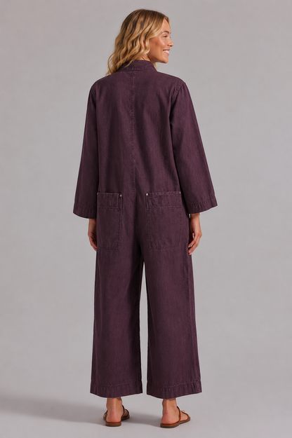 Lana Roux All Day Oversized Jumpsuit - Pink Ice