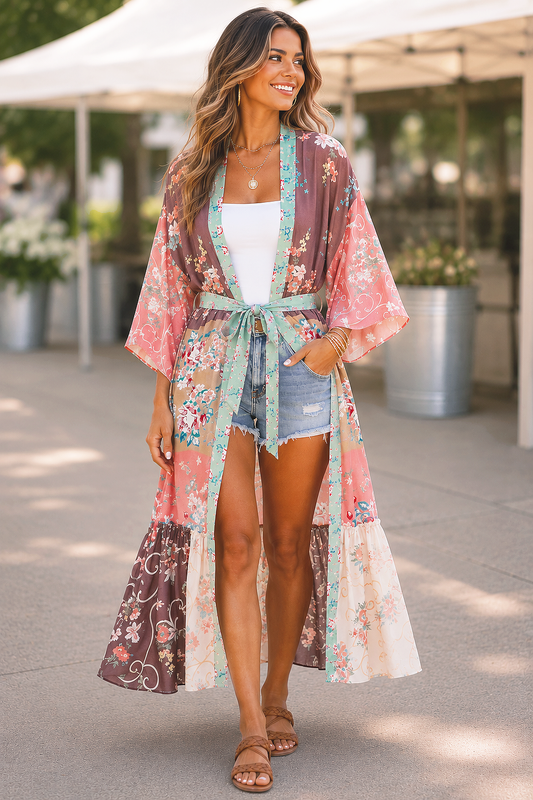 Blossom Medley Kimono