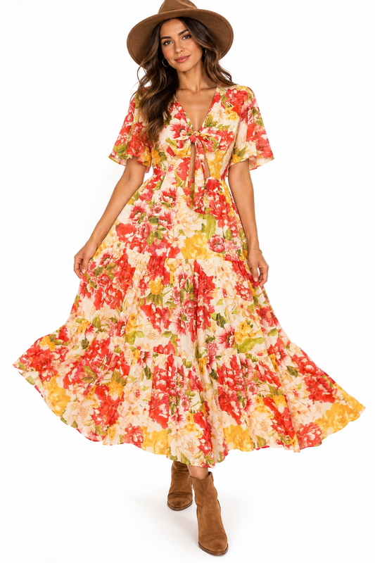 Marigold Midi Dress