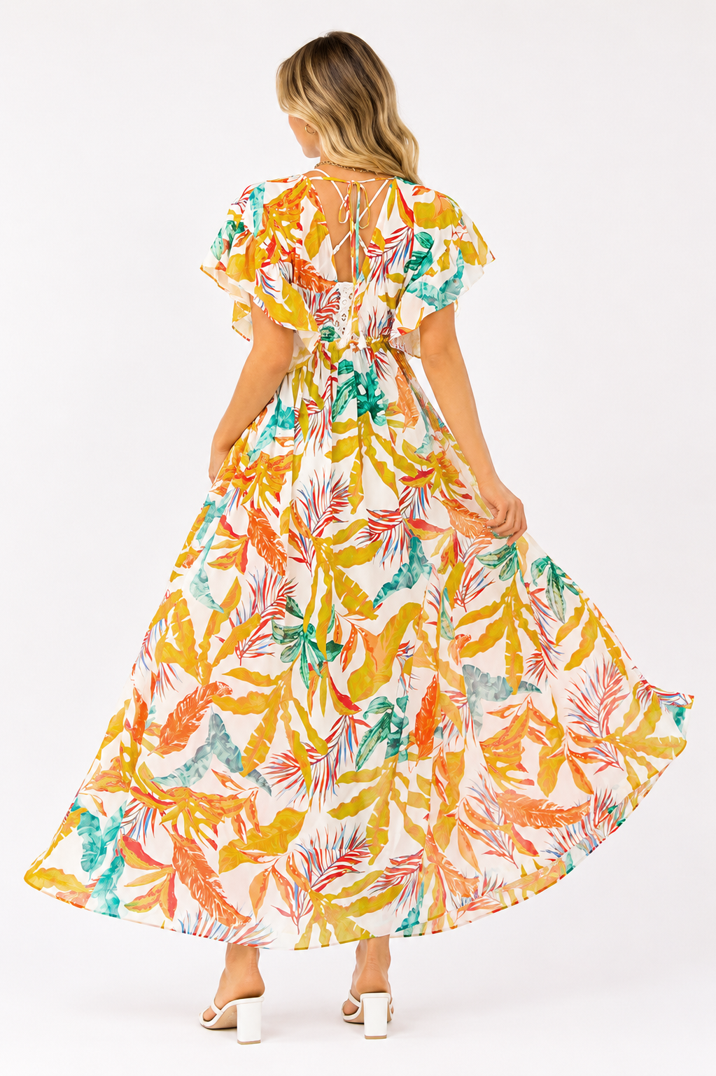 Tropical Sun Maxi Kimono