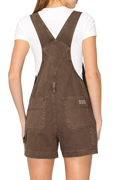 Lana Roux 90s Retro Vintage Dyed Short Overalls