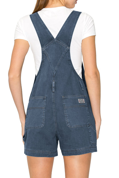 Lana Roux 90s Retro Vintage Dyed Short Overalls