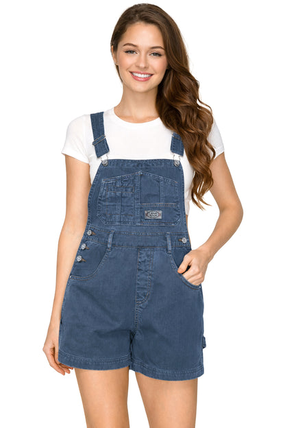 Lana Roux 90s Retro Vintage Dyed Short Overalls