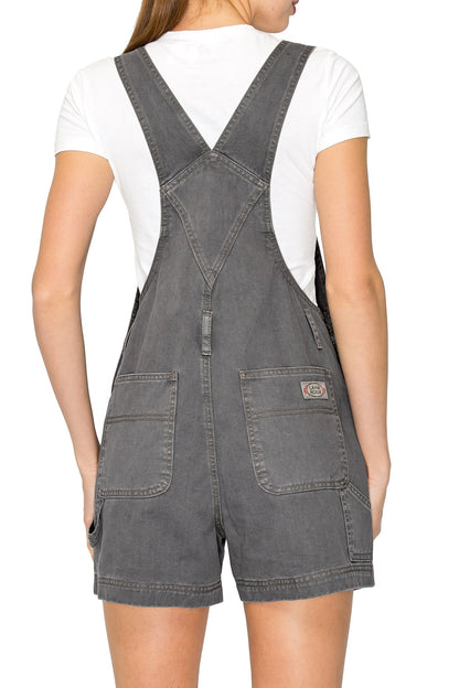 Lana Roux 90s Retro Vintage Dyed Short Overalls