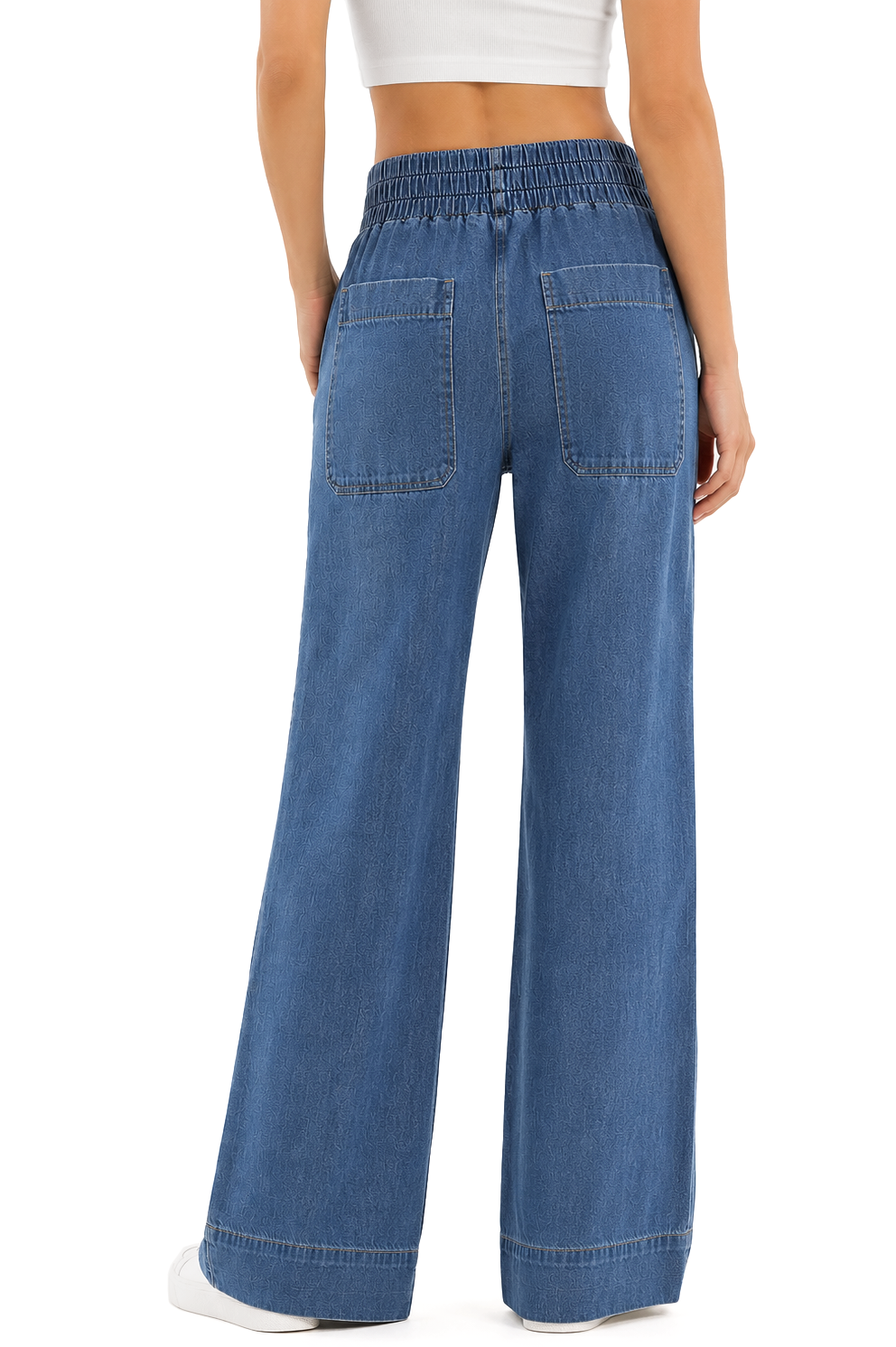 Lana Roux Vista Wide Leg Pants - Pink Ice