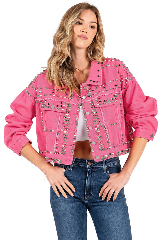 Bandit Studded Denim Jacket