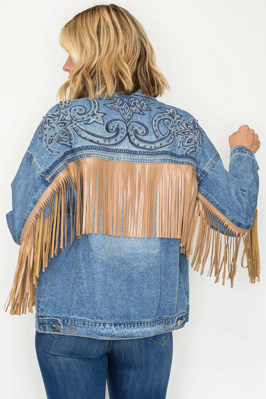 Parker Western Denim Jacket