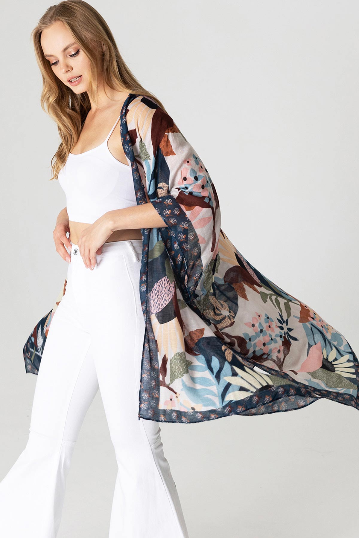 Organic Flow Kimono