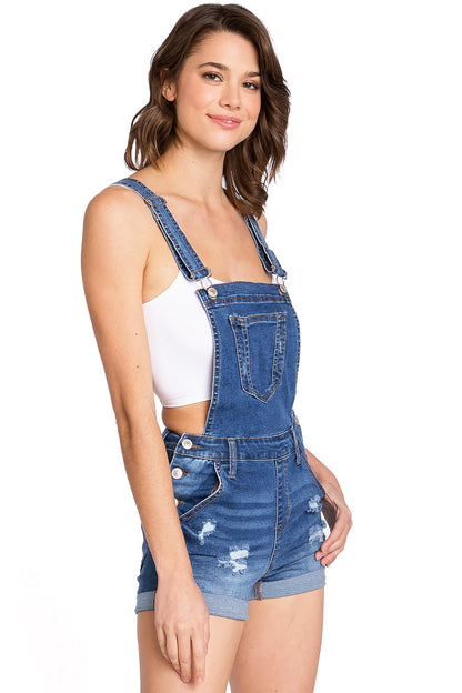 Molly Micro Short Overalls