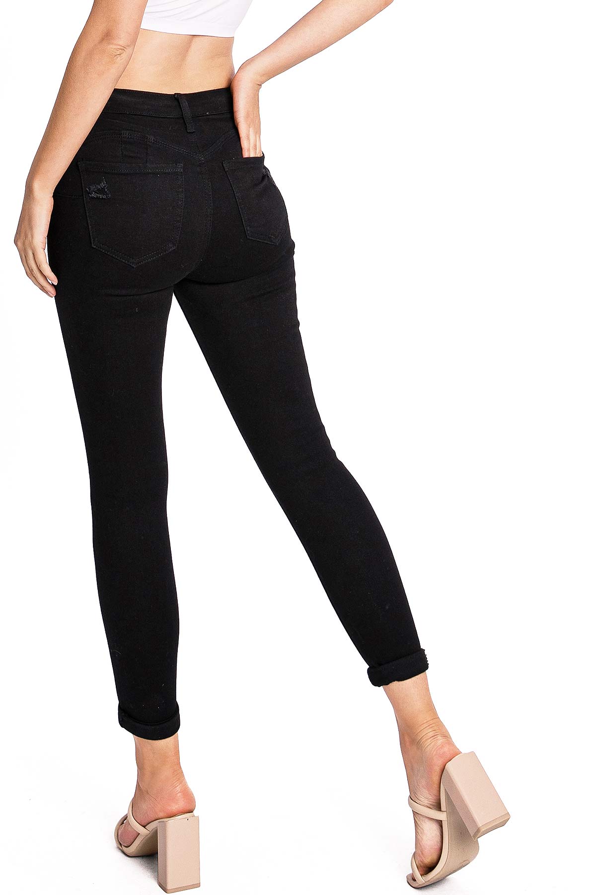 Element High Rise Capri Jeans