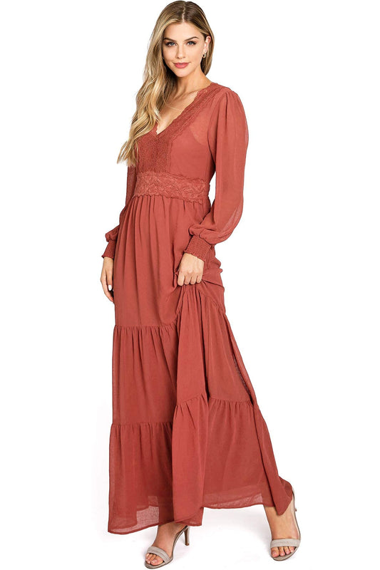 Deep Devotion Maxi Dress