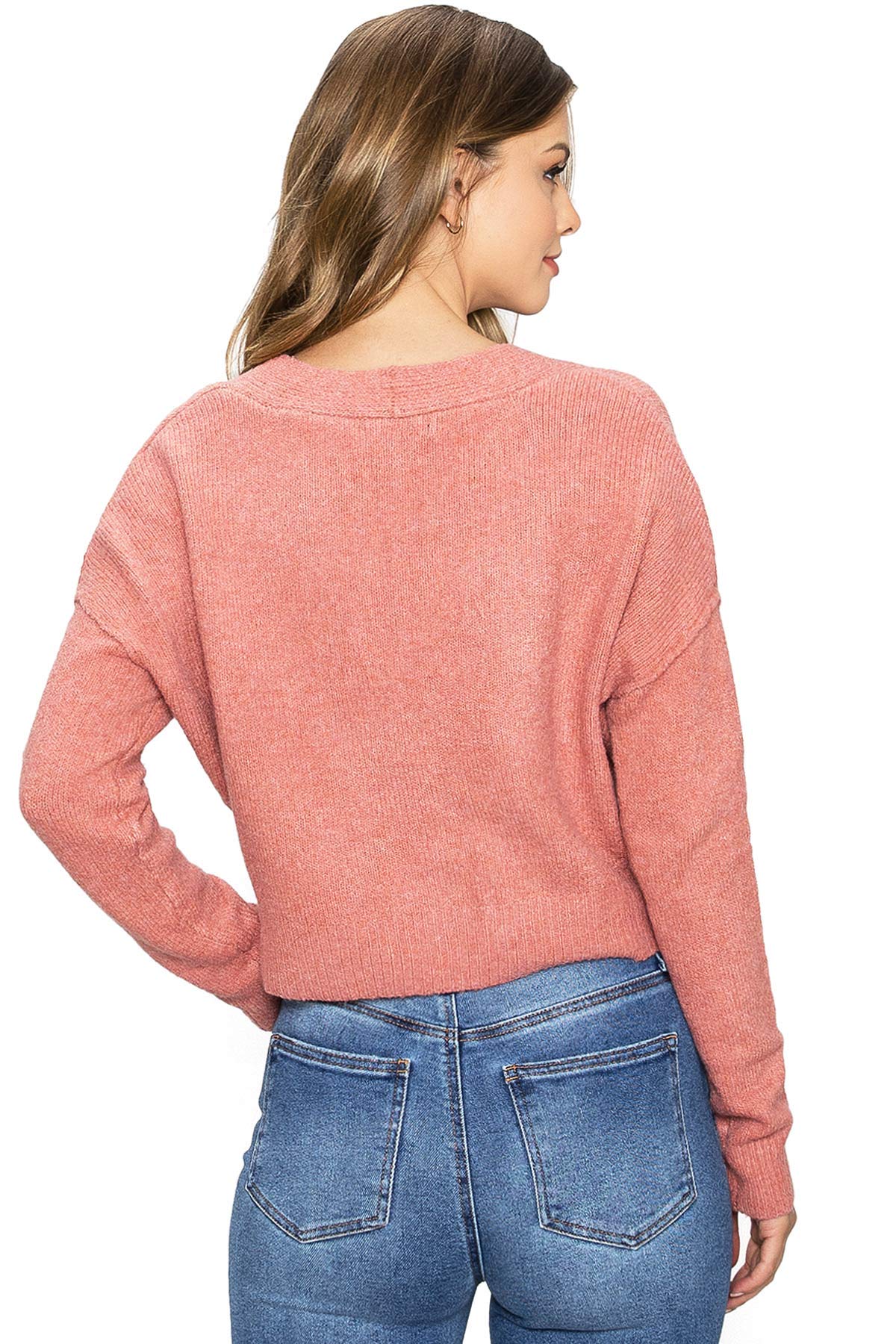 Classic Crop Knit Cardigan