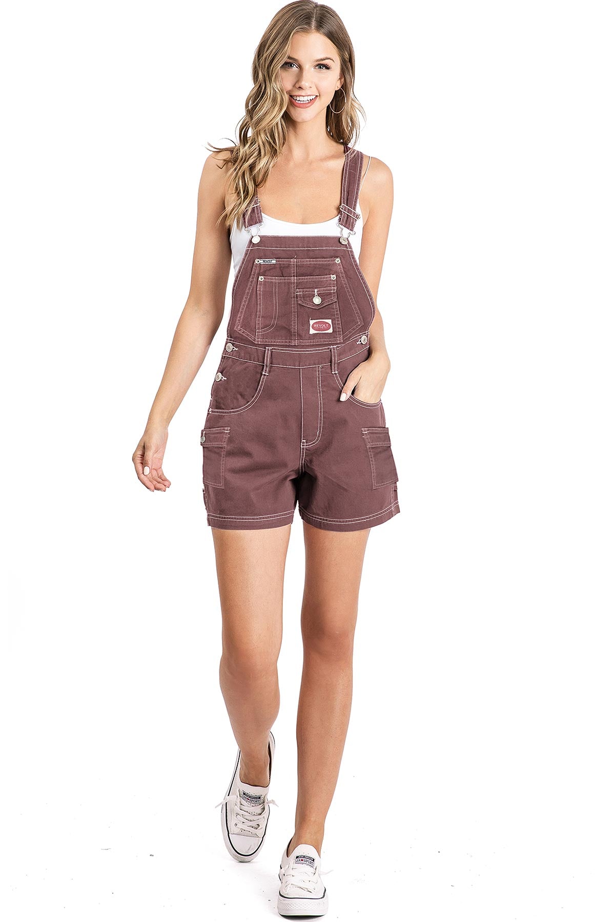 Cargo Twill Shortalls