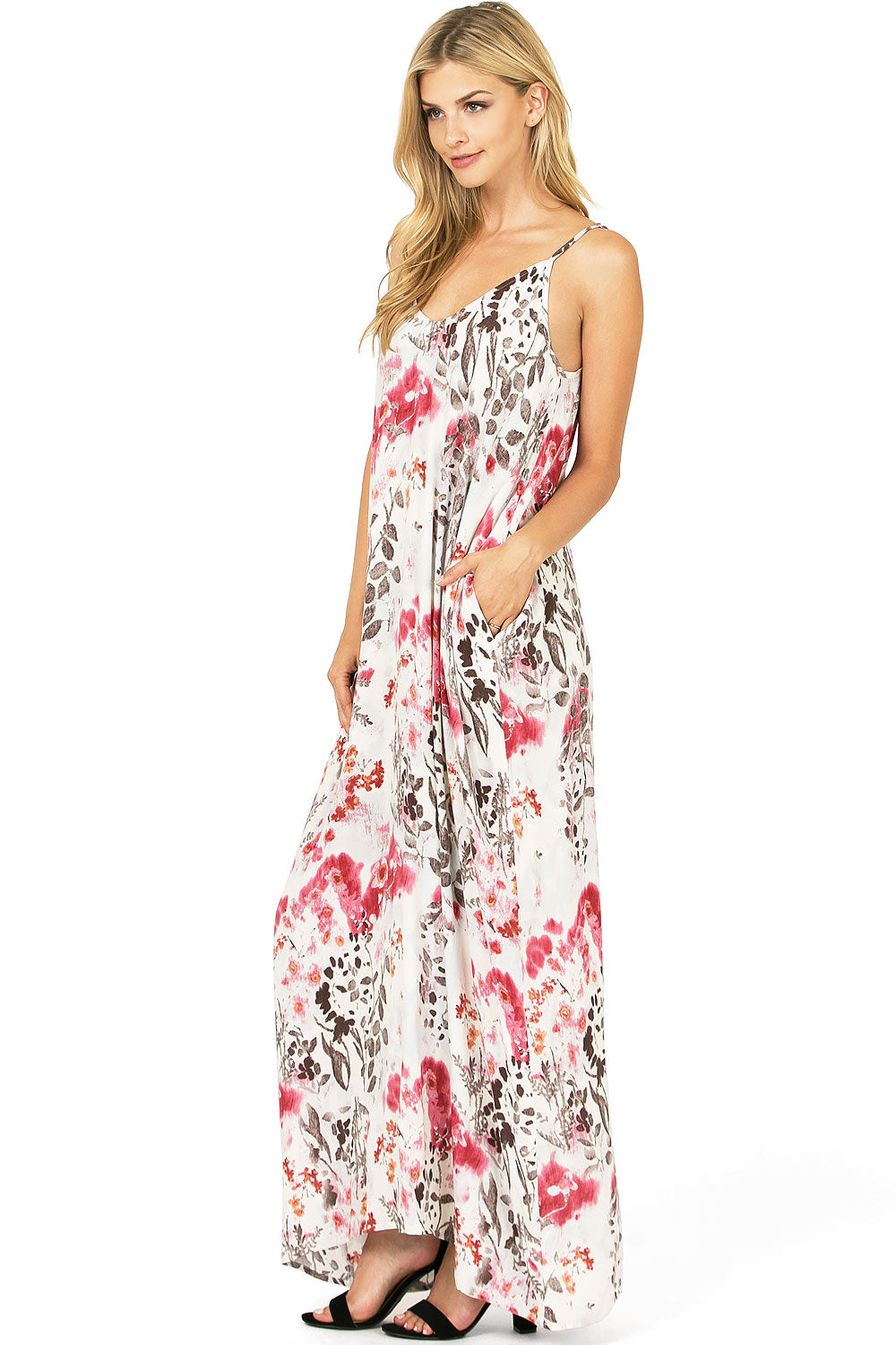 Mellow Floral Maxi Dress