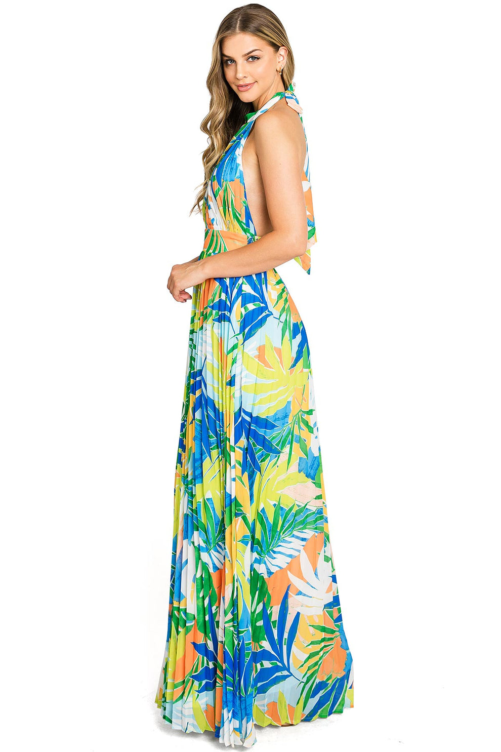 Palm Beach Maxi Dress – Pink Ice