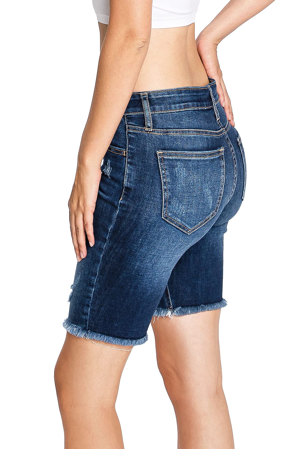 Sandy Bermuda Denim Shorts