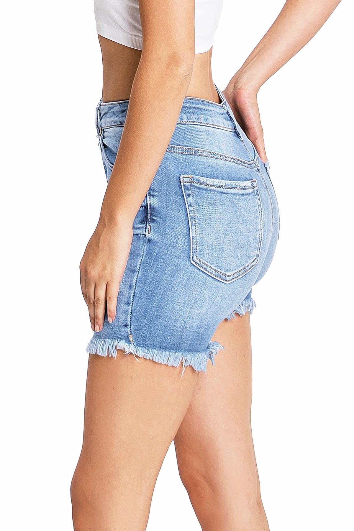 Bay High Rise Shorts - Pink Ice